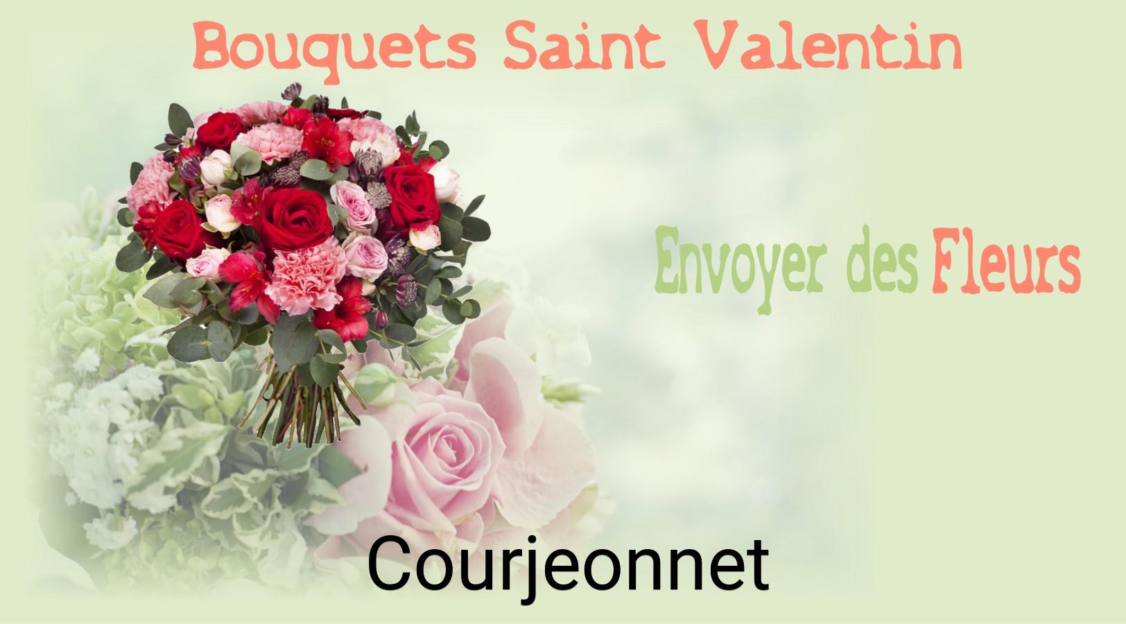 Roses de Saint-Valentin livrées à Courjeonnet